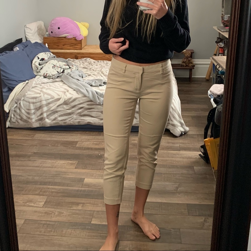Banana Republic Capri Khakis